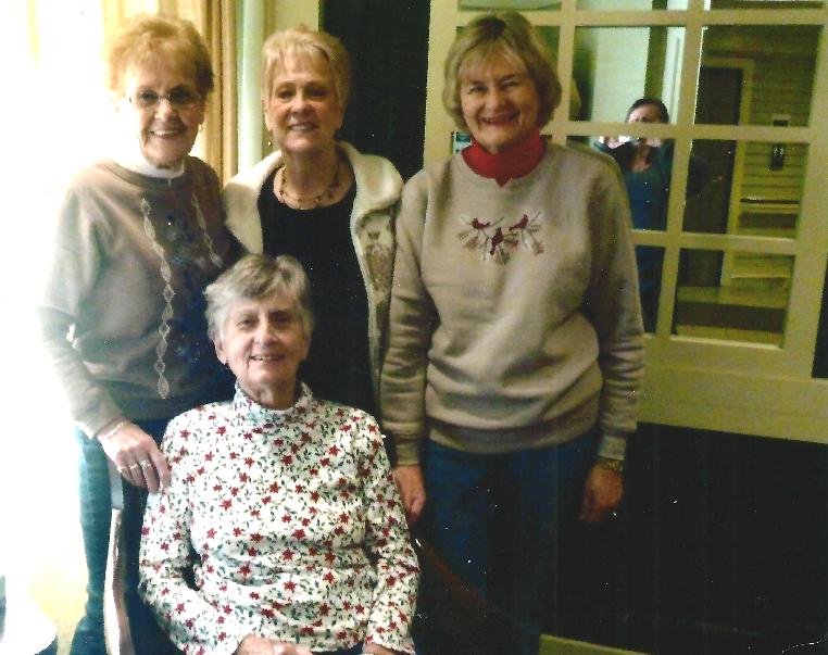 Vera, Babe, Phyllis and Joni at Edinboro Manor